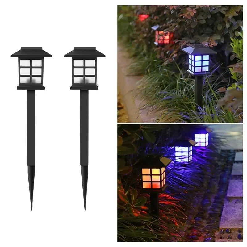 Kit com 2 Luminárias Solares para Jardim - SolarPath Duo IP65