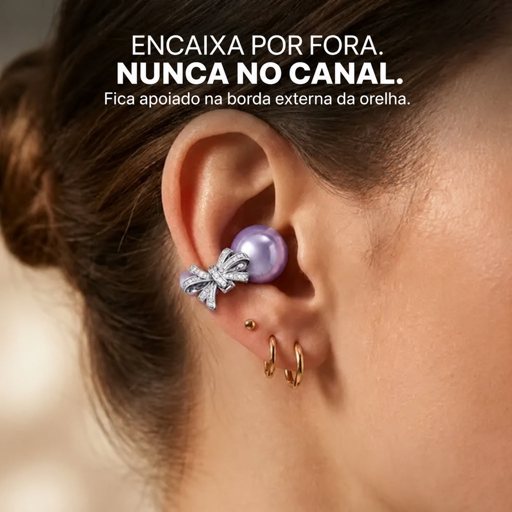 BellaSound™ — Fone de Ouvido com Design de Joia