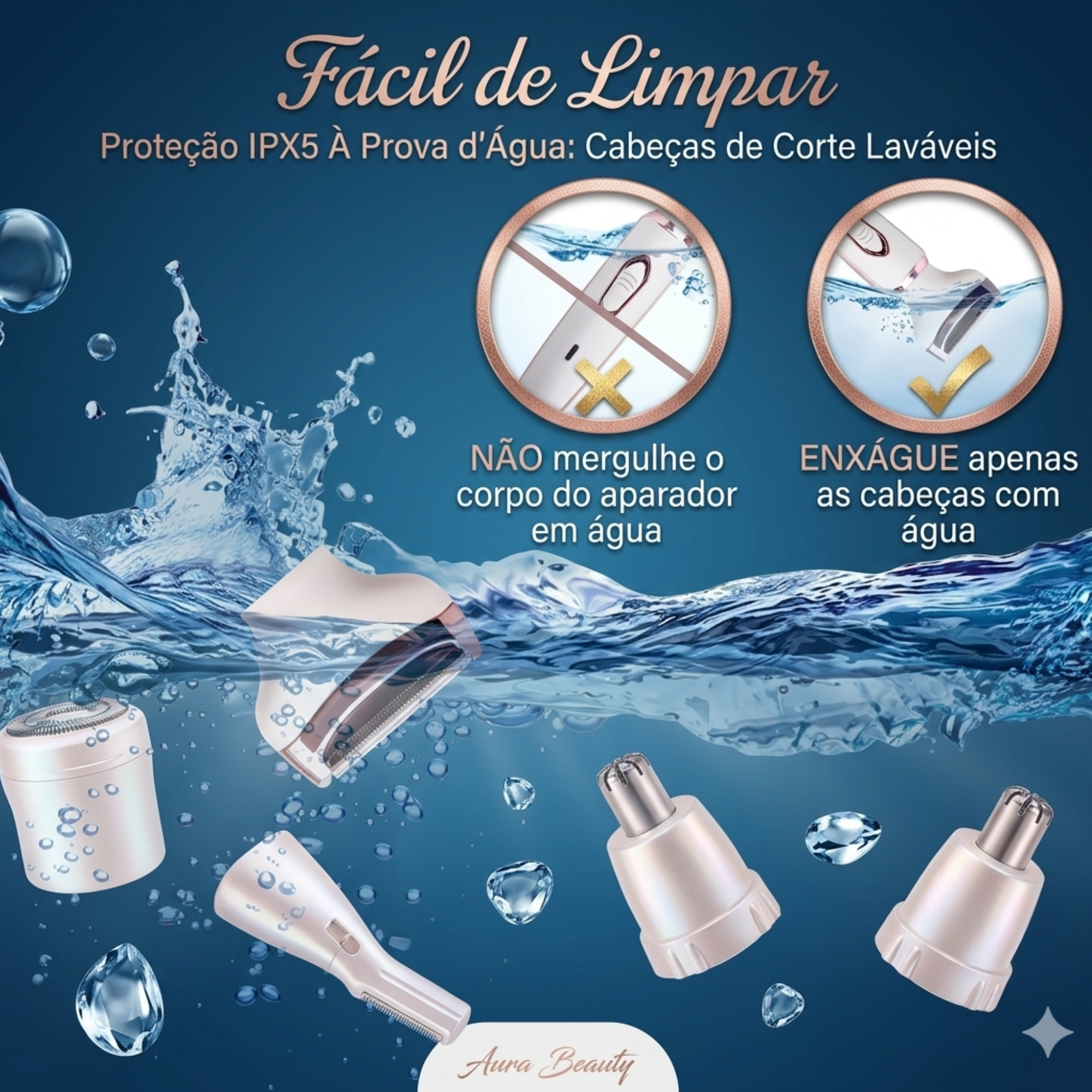 SilkSkin Pro™ - Depilador Sem Dor 4 em 1 – Pele Lisa em Minutos (Sem Irritação)