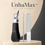 UnhaMax™ — Kit Cortador de Alta Precisão 3 em 1