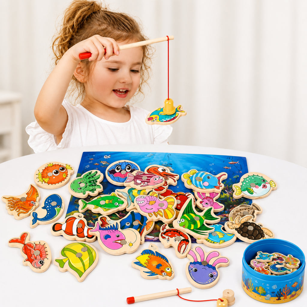 FocoFish™ – Pescaria Educativa Montessori | FRETE GRÁTIS