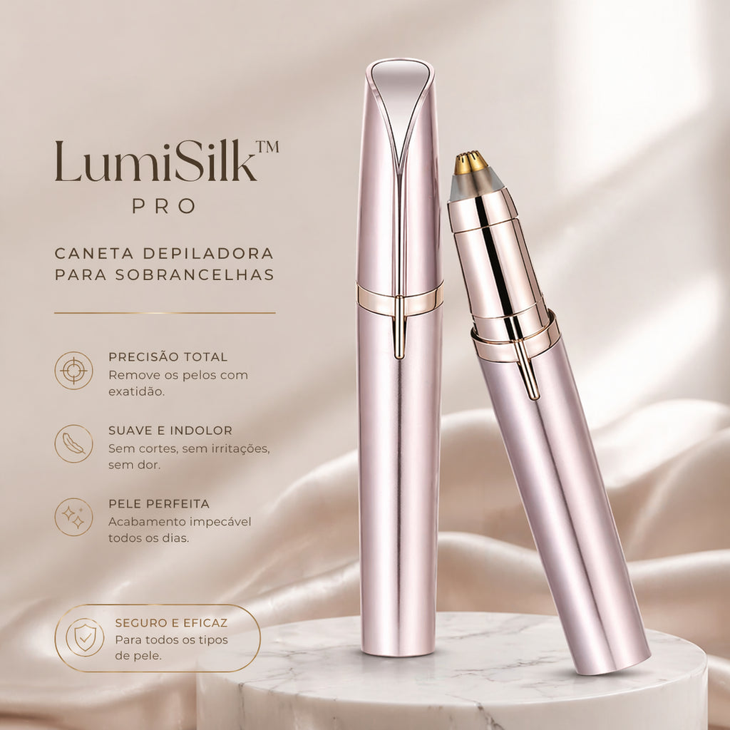 Caneta Depiladora de Sobrancelha - LumiSilk™