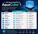 AquaCube™ - Cubo Cristal LED com 16 Cores | FRETE GRÁTIS