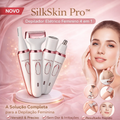 SilkSkin Pro™ - Depilador Sem Dor 4 em 1 – Pele Lisa em Minutos (Sem Irritação)