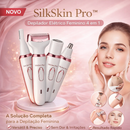 SilkSkin Pro™ - Depilador Sem Dor 4 em 1 – Pele Lisa em Minutos (Sem Irritação)