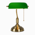 Luminária de Mesa Estilo Banker Clássica