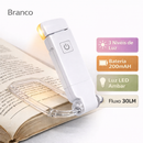 AuraLight™ – Luz de Leitura Noturna com Proteção para os Olhos (USB Recarregável)