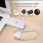 AuraLight™ – Luz de Leitura Noturna com Proteção para os Olhos (USB Recarregável)