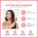 LumiHair™ – Escova de Pentear com Spray Integrado | 2 em 1
