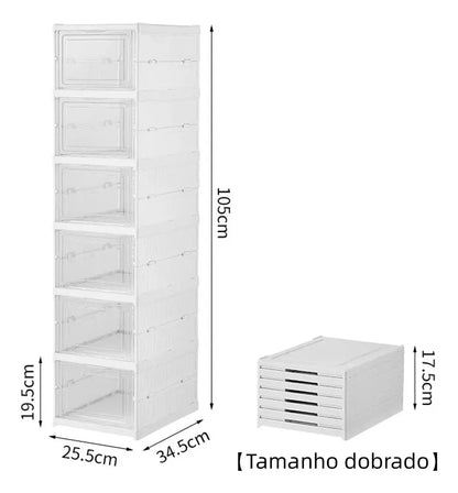 CantoFit - Sapateira Inteligente Modular (6 Níveis