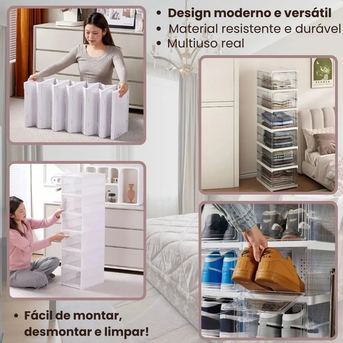 CantoFit - Sapateira Inteligente Modular (6 Níveis