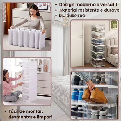 CantoFit - Sapateira Inteligente Modular (6 Níveis