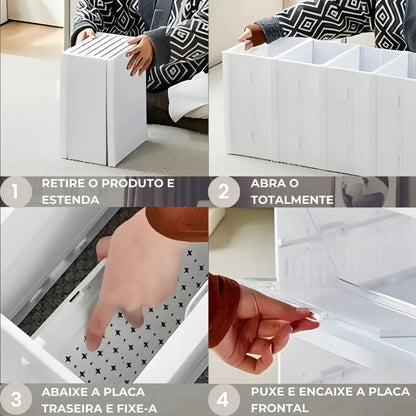 CantoFit - Sapateira Inteligente Modular (6 Níveis