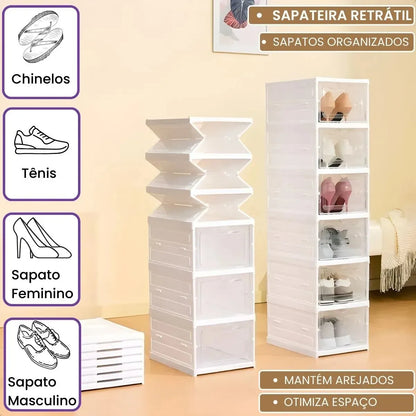 CantoFit - Sapateira Inteligente Modular (6 Níveis