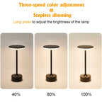 CrystalTouch LED – Luminária de Mesa Sensor Touch 5V