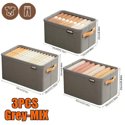 Organizador de Roupas Dobrável para Armários e Gavetas