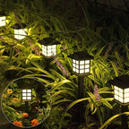 Kit com 2 Luminárias Solares para Jardim - SolarPath Duo IP65