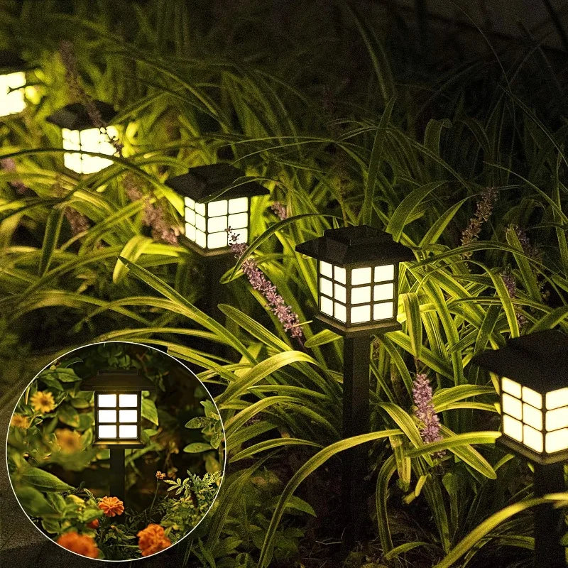 Kit com 2 Luminárias Solares para Jardim - SolarPath Duo IP65