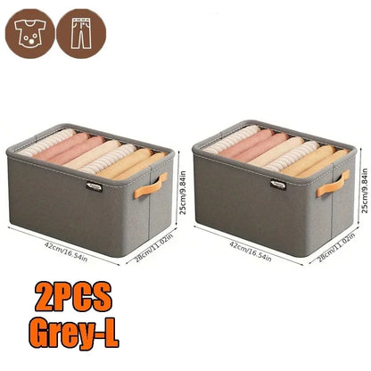 Organizador de Roupas Dobrável para Armários e Gavetas