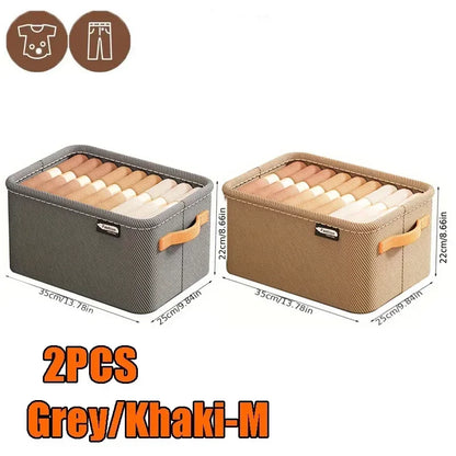 Organizador de Roupas Dobrável para Armários e Gavetas