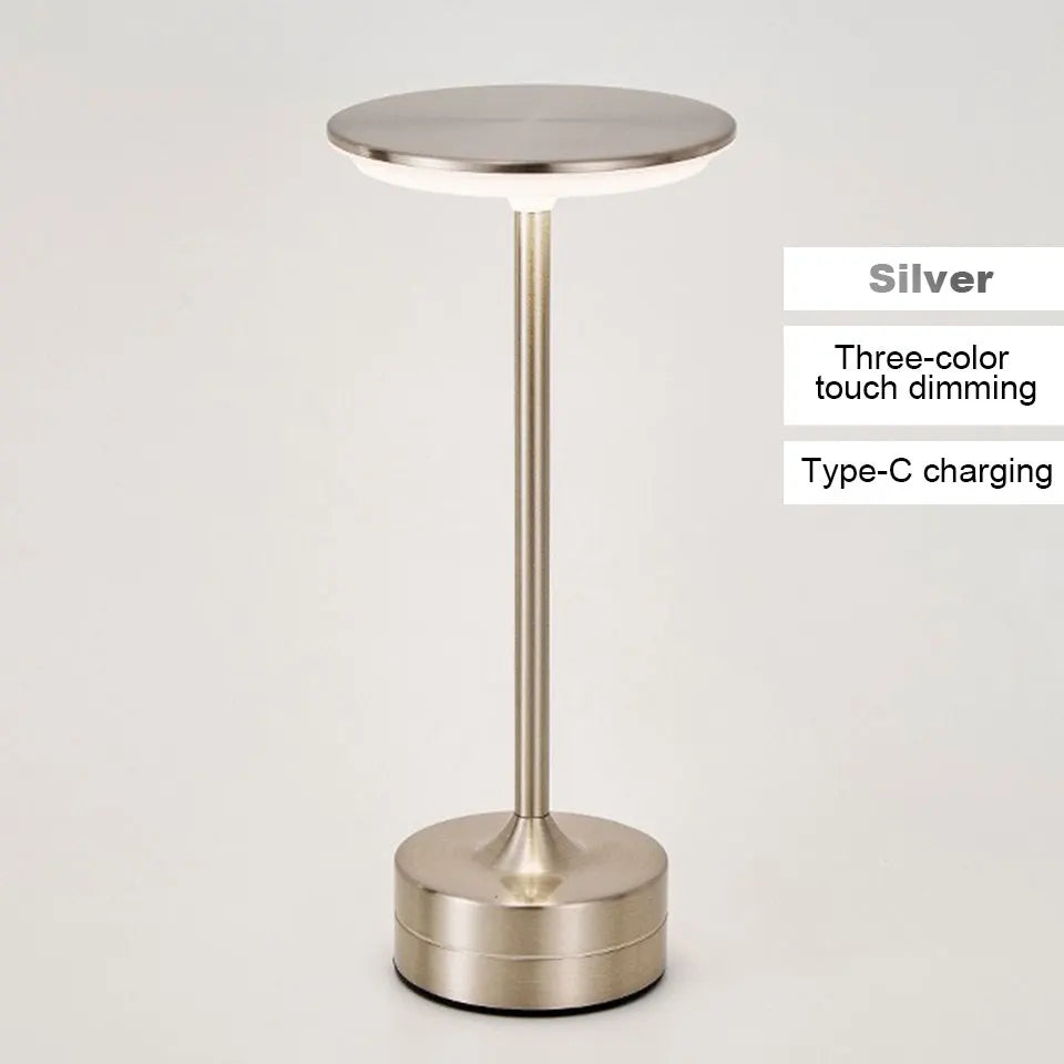 CrystalTouch LED – Luminária de Mesa Sensor Touch 5V