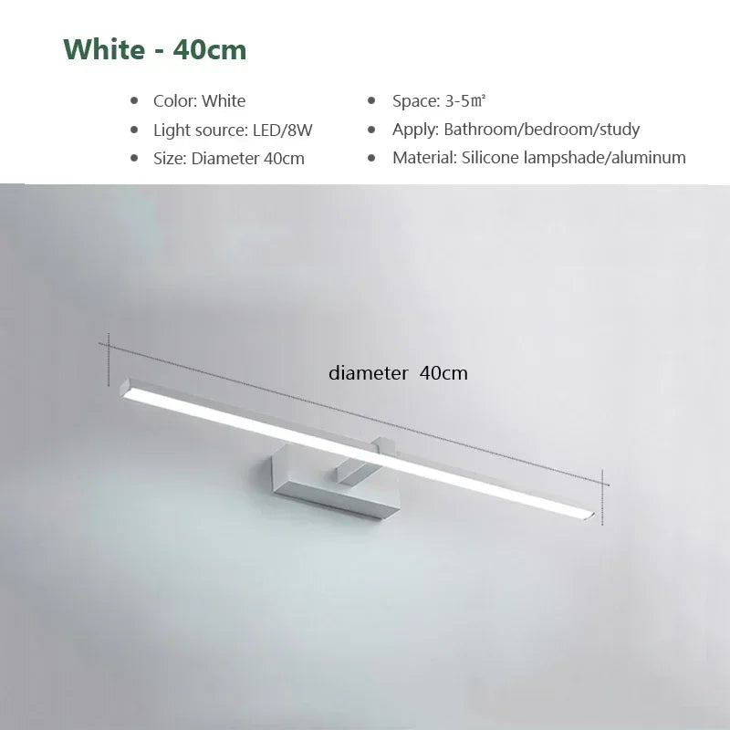 Arandela Moderna para Espelho - MirrorLux LED Pro