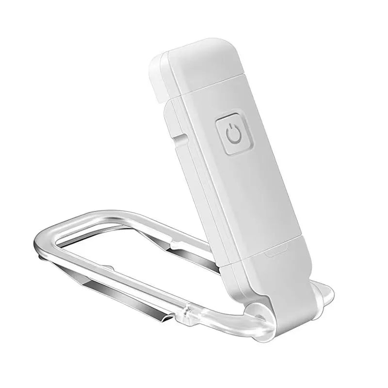 AuraLight™ – Luz de Leitura Noturna com Proteção para os Olhos (USB Recarregável)