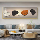 Imperial Harmony – Quadro Abstrato Estilo Chinês em Canvas