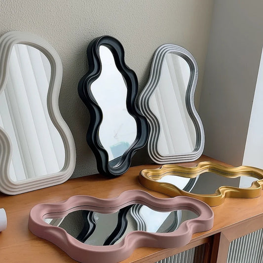 Espelho Decorativo Ondulado - WaveCloud Mirror