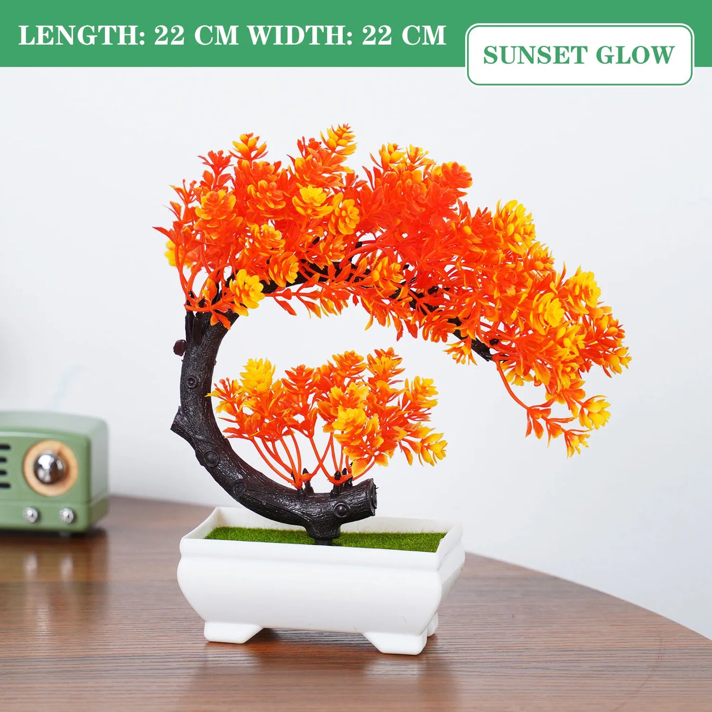 Bonsai Artificial Decorativo - Uflower Mini Green