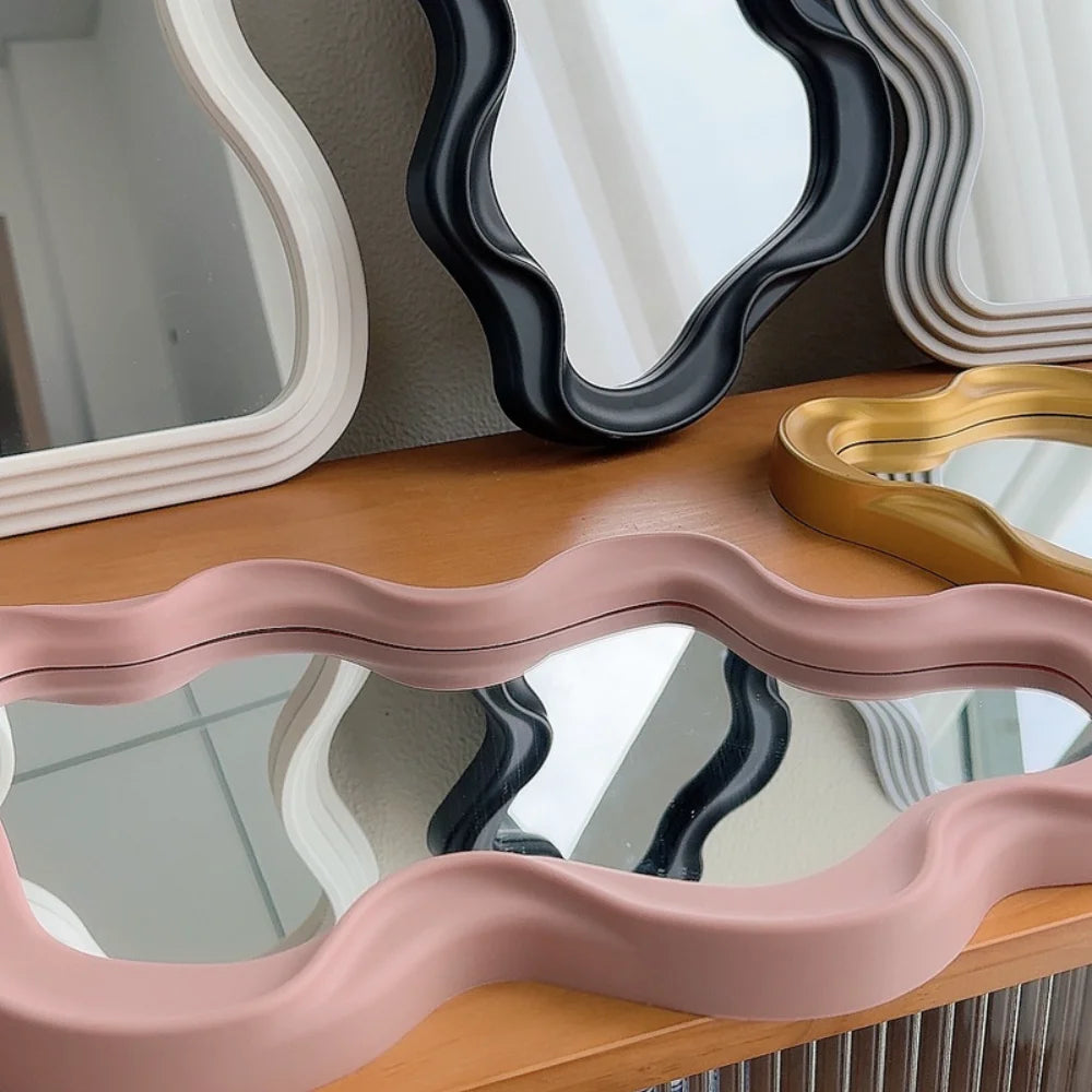 Espelho Decorativo Ondulado - WaveCloud Mirror