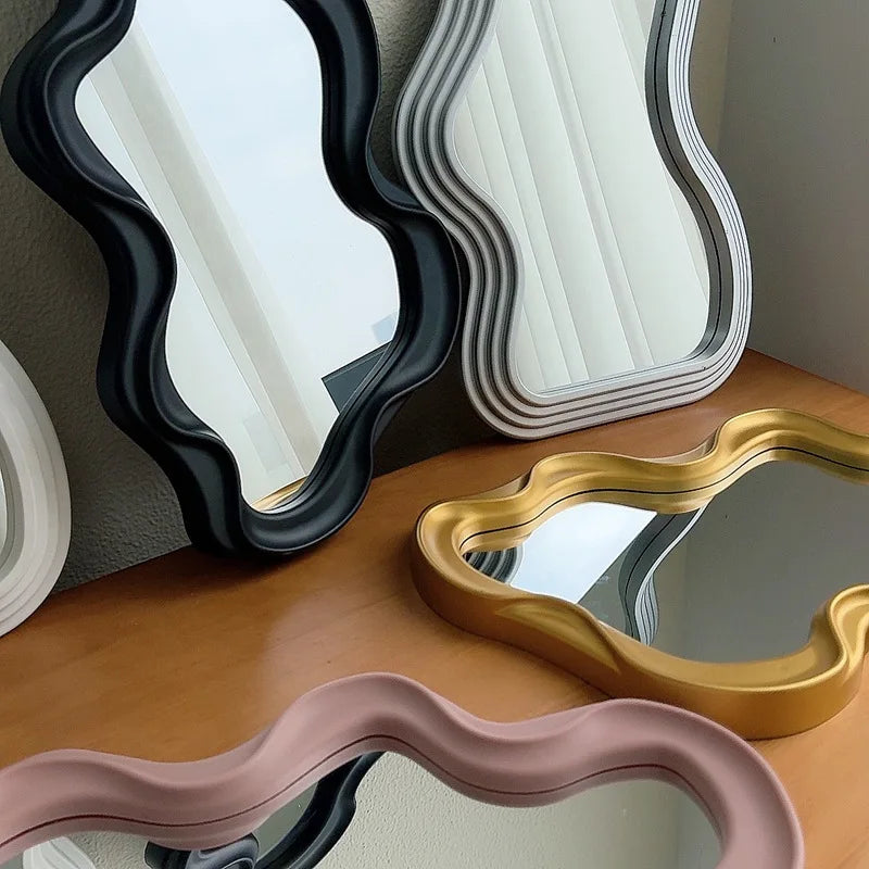 Espelho Decorativo Ondulado - WaveCloud Mirror