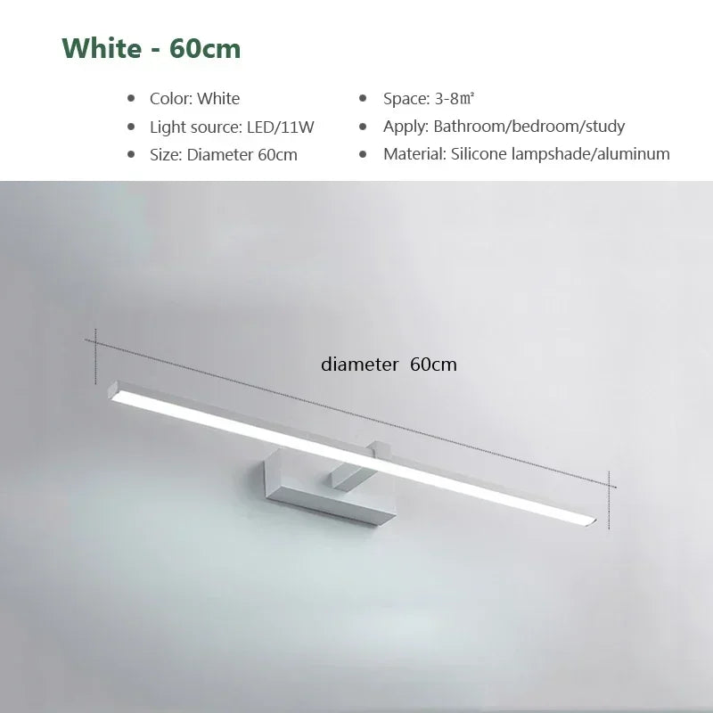 Arandela Moderna para Espelho - MirrorLux LED Pro