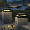 Luminária Solar LED para Jardim e Pilar - SolarGuard IP65