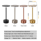 CrystalTouch LED – Luminária de Mesa Sensor Touch 5V