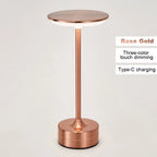 CrystalTouch LED – Luminária de Mesa Sensor Touch 5V