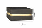 Luminária Solar LED para Jardim e Pilar - SolarGuard IP65
