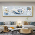 Imperial Harmony – Quadro Abstrato Estilo Chinês em Canvas