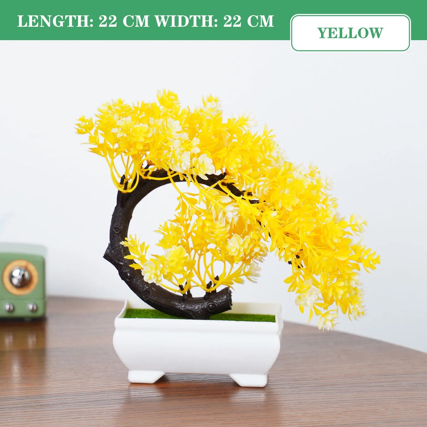 Bonsai Artificial Decorativo - Uflower Mini Green