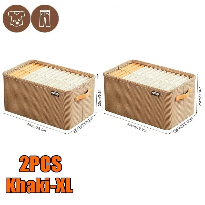 Organizador de Roupas Dobrável para Armários e Gavetas