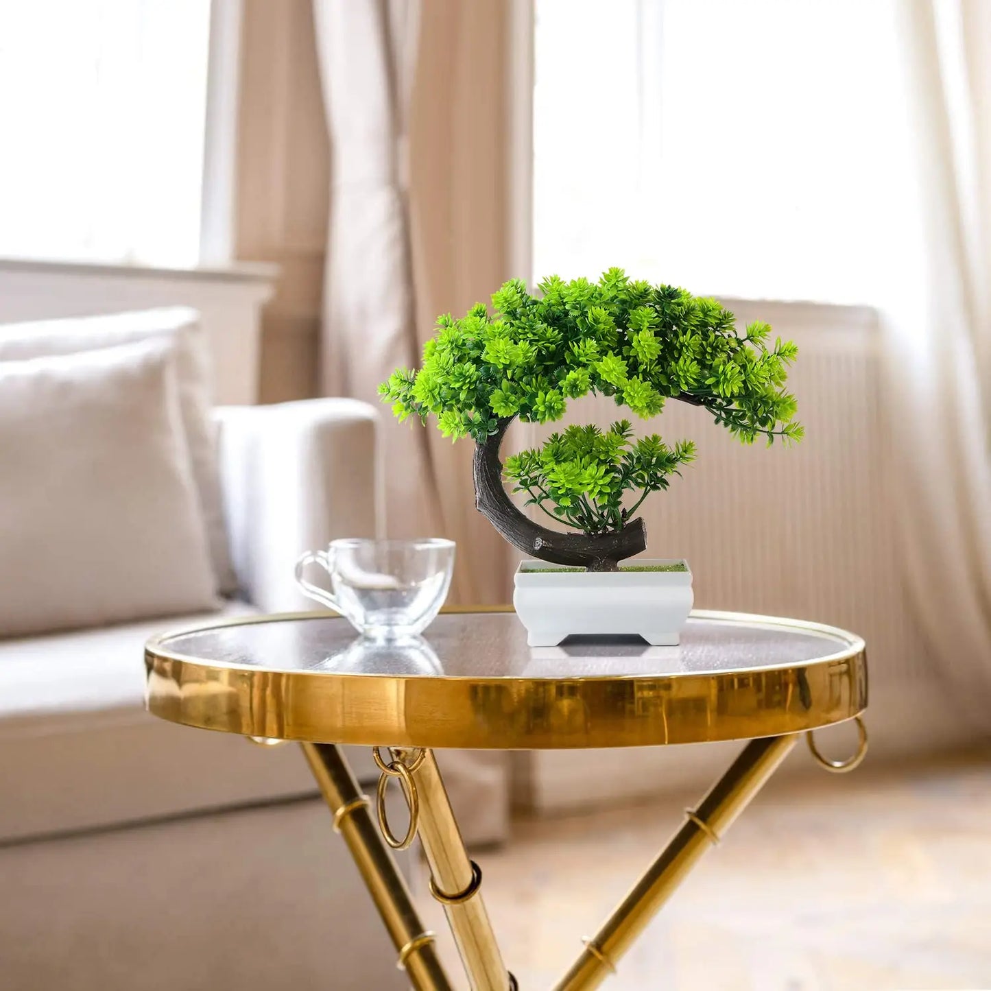 Bonsai Artificial Decorativo - Uflower Mini Green