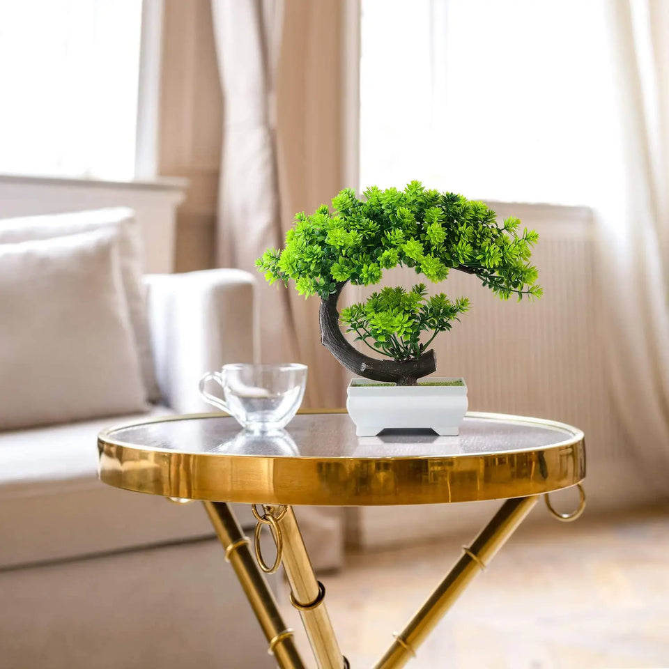 Bonsai Artificial Decorativo - Uflower Mini Green