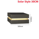 Luminária Solar LED para Jardim e Pilar - SolarGuard IP65