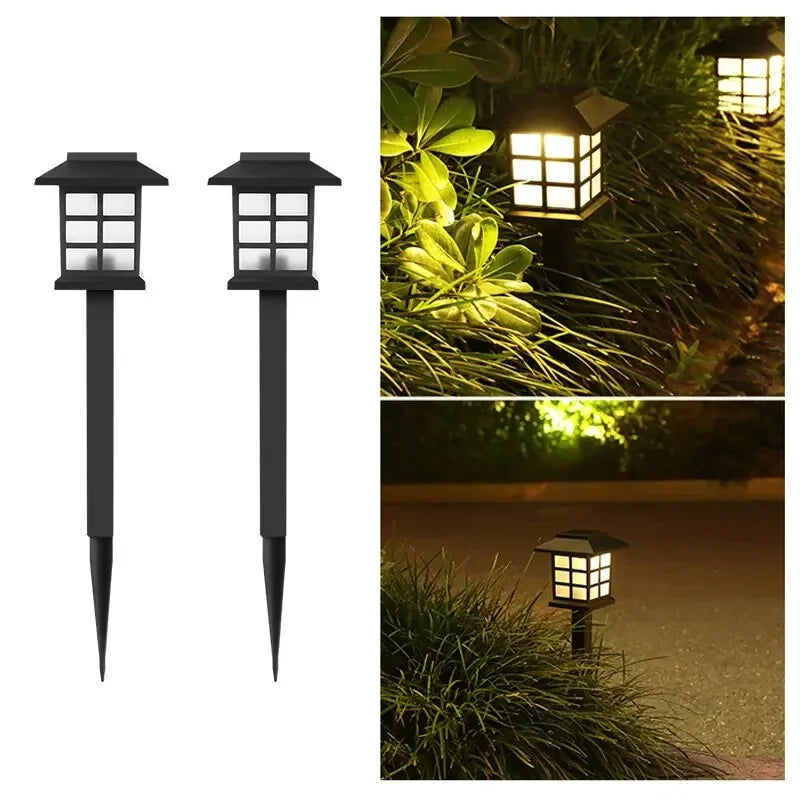 Kit com 2 Luminárias Solares para Jardim - SolarPath Duo IP65