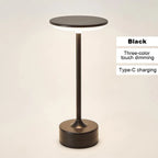 CrystalTouch LED – Luminária de Mesa Sensor Touch 5V