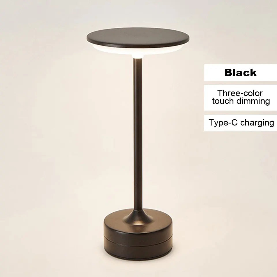 CrystalTouch LED – Luminária de Mesa Sensor Touch 5V