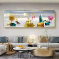 Imperial Harmony – Quadro Abstrato Estilo Chinês em Canvas