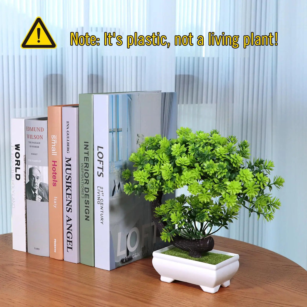 Bonsai Artificial Decorativo - Uflower Mini Green