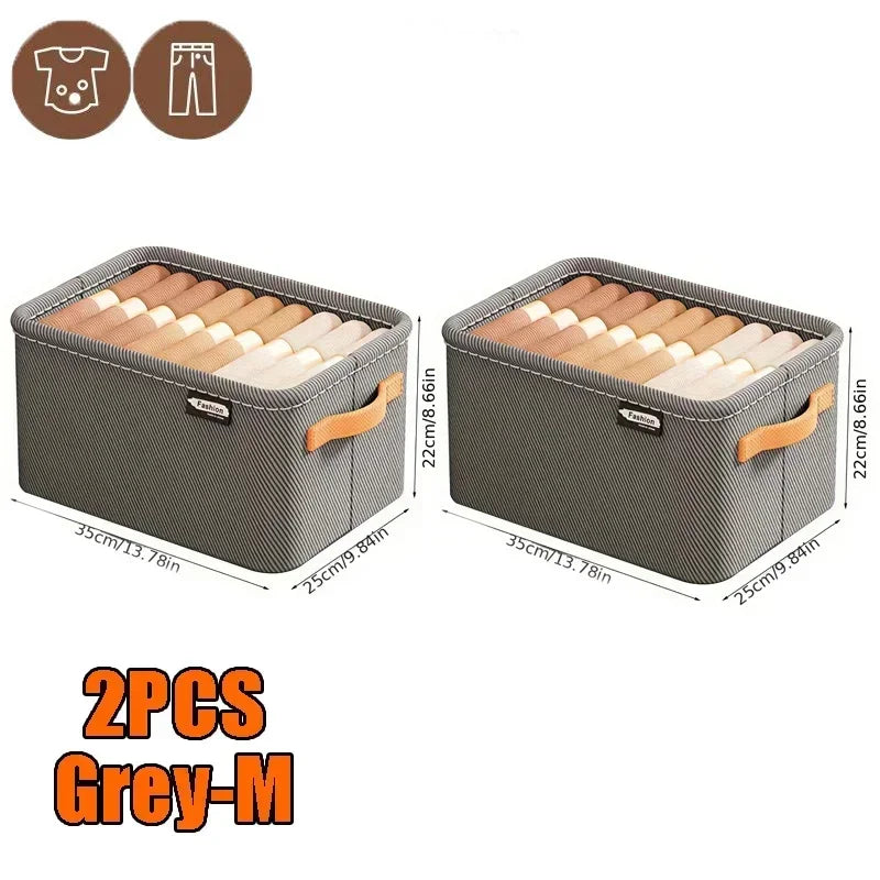 Organizador de Roupas Dobrável para Armários e Gavetas