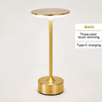 CrystalTouch LED – Luminária de Mesa Sensor Touch 5V